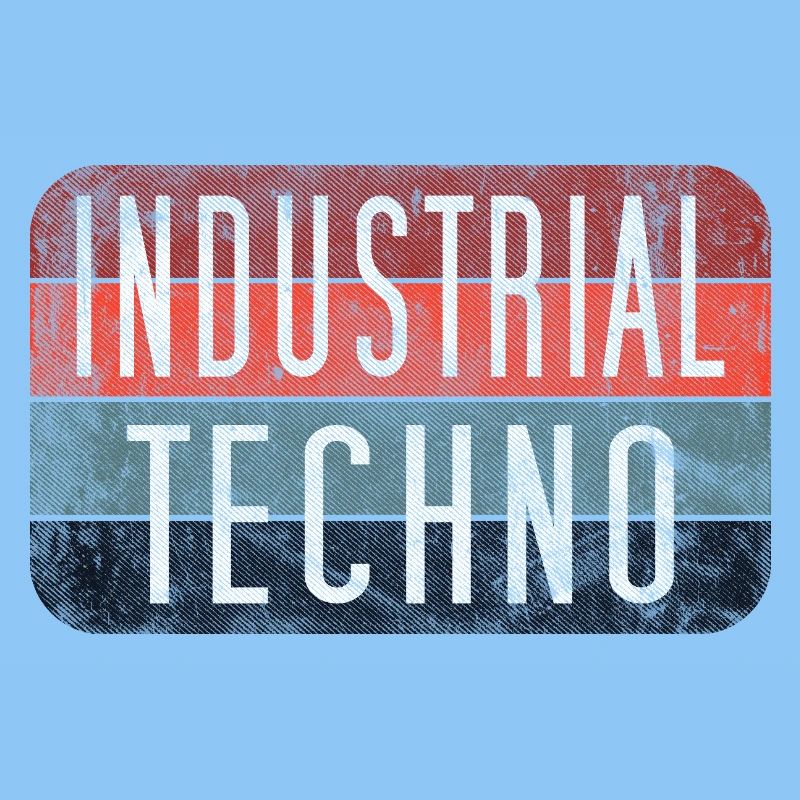 Industrial Techno Retro Gradient