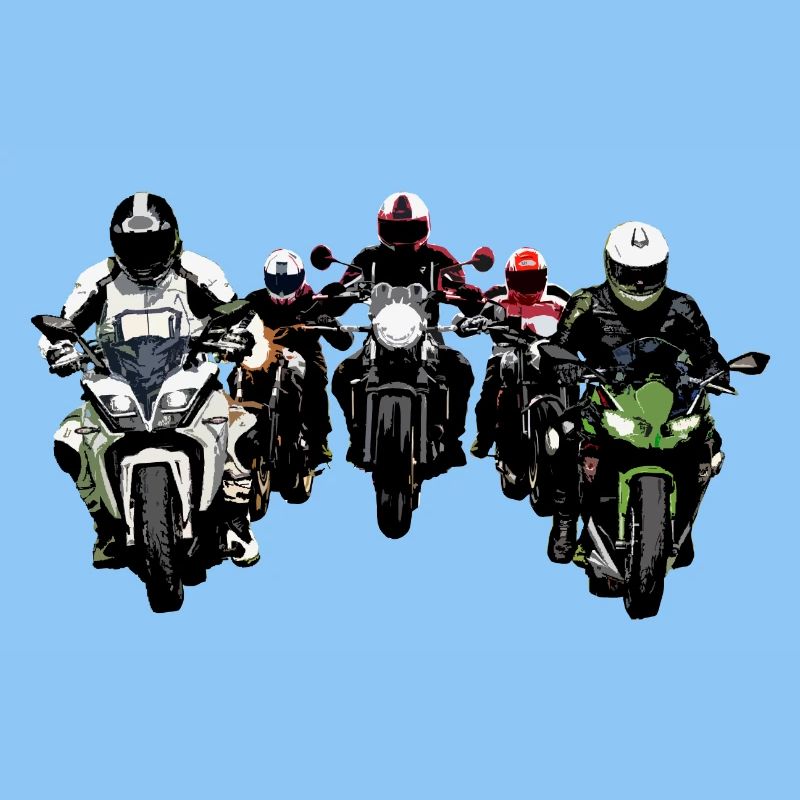 Couleur du groupe de motards