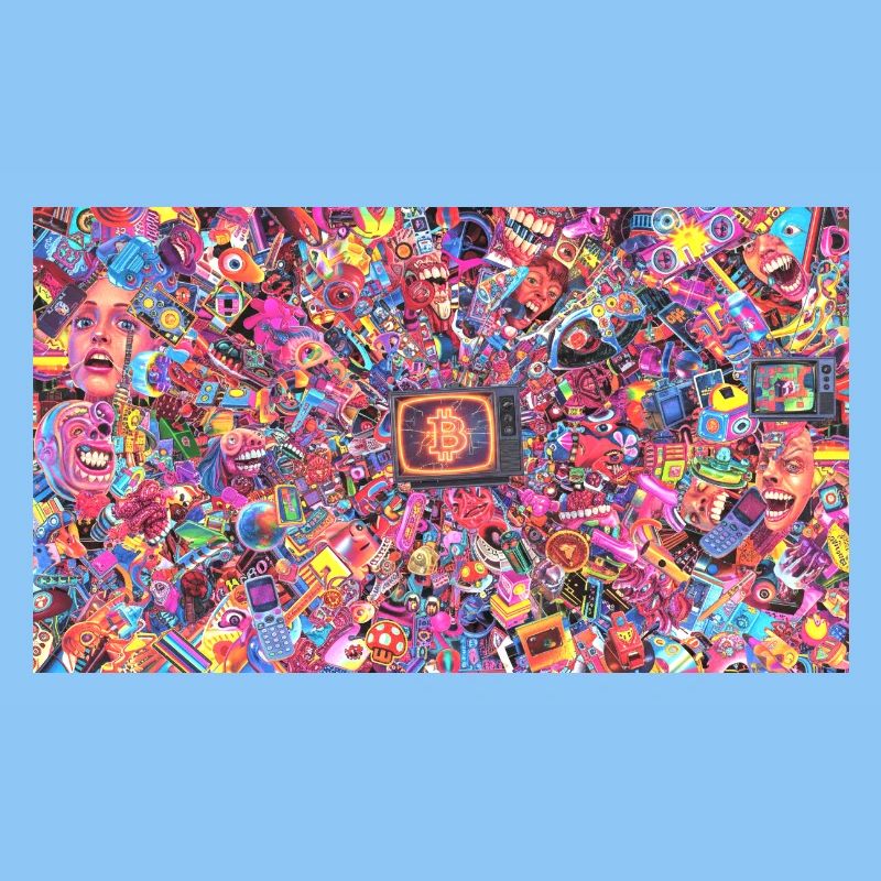 Bitcoin Bazooka - PopArt 4