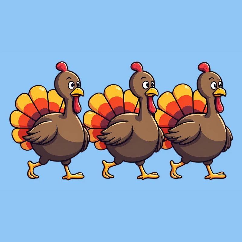 Bébé dinde de Thanksgiving