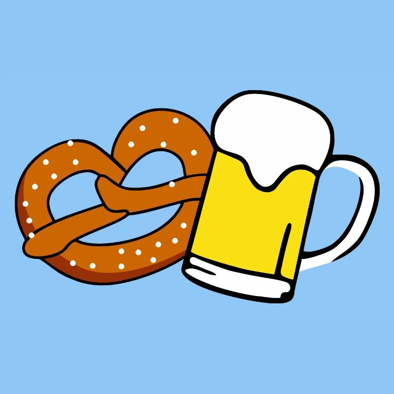 Bier und Brezel