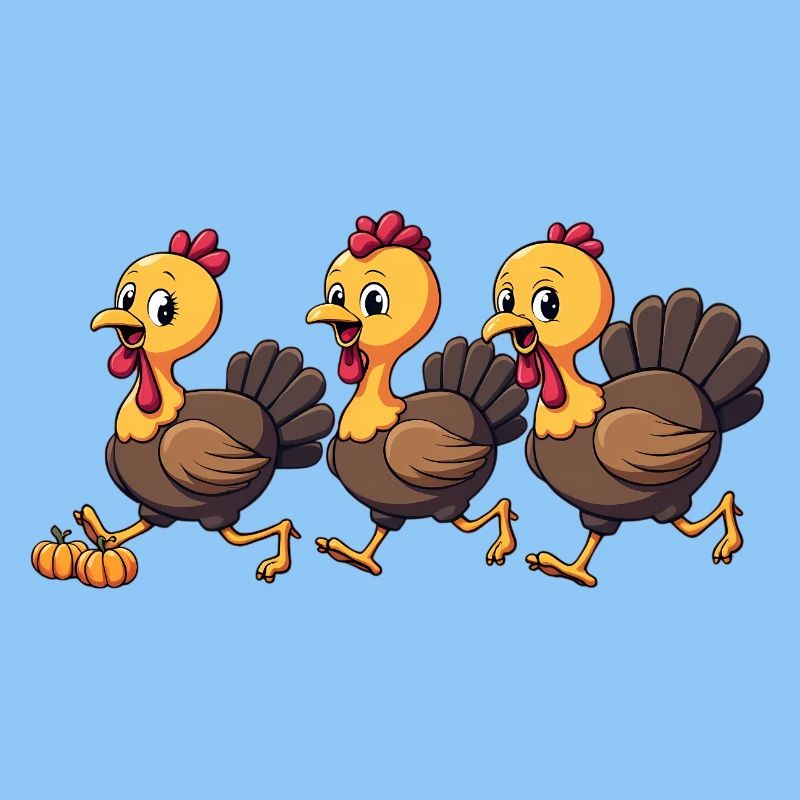 Bébé dinde de Thanksgiving