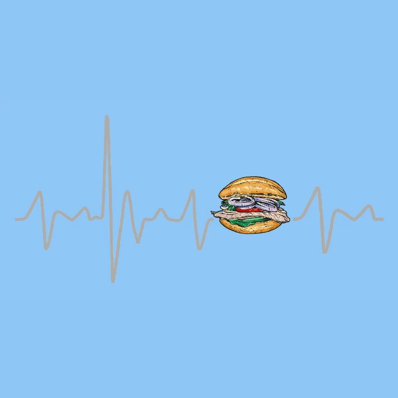Fischbrötchen mit Heartbeat Matjes Design
