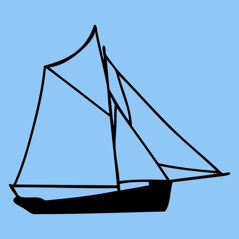 dessin de bateau navire sloop frégate