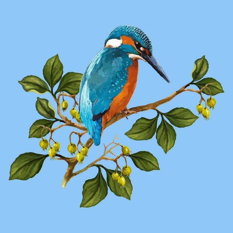 Oiseau coloré