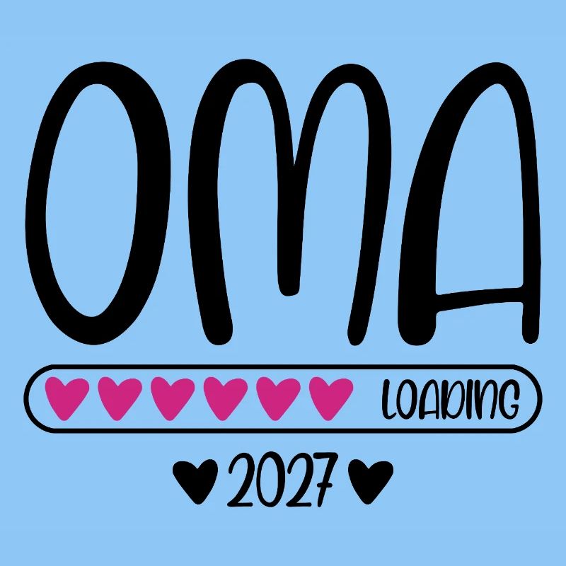 Grandma 2027 loading with heart loading bar