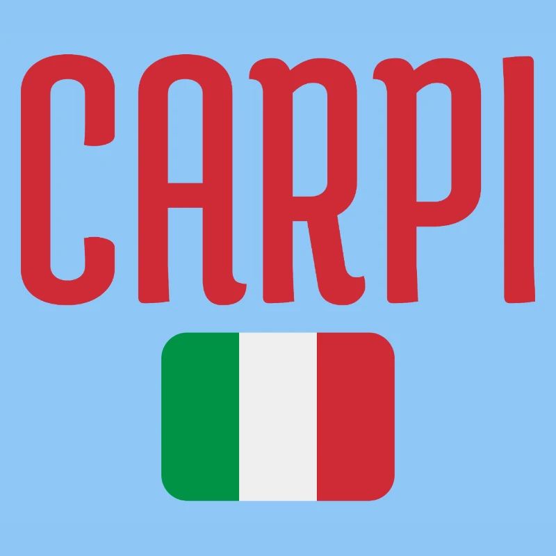 Capri Bold Typer avec drapeau italien