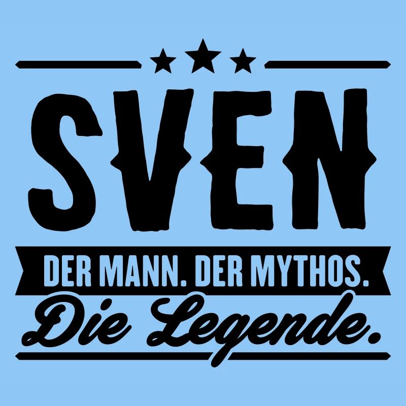 Mann Mythos Legende Sven