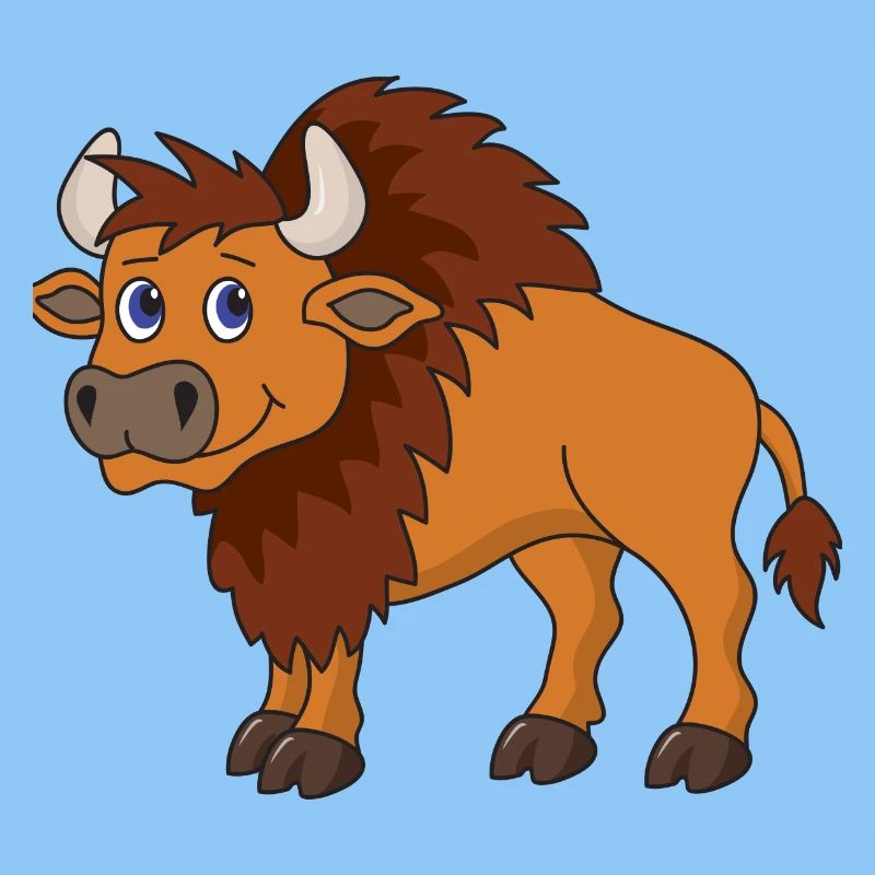 Bison Büffel