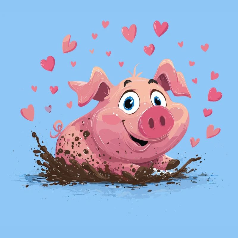 Le Cochon dans le Cœur de Boue