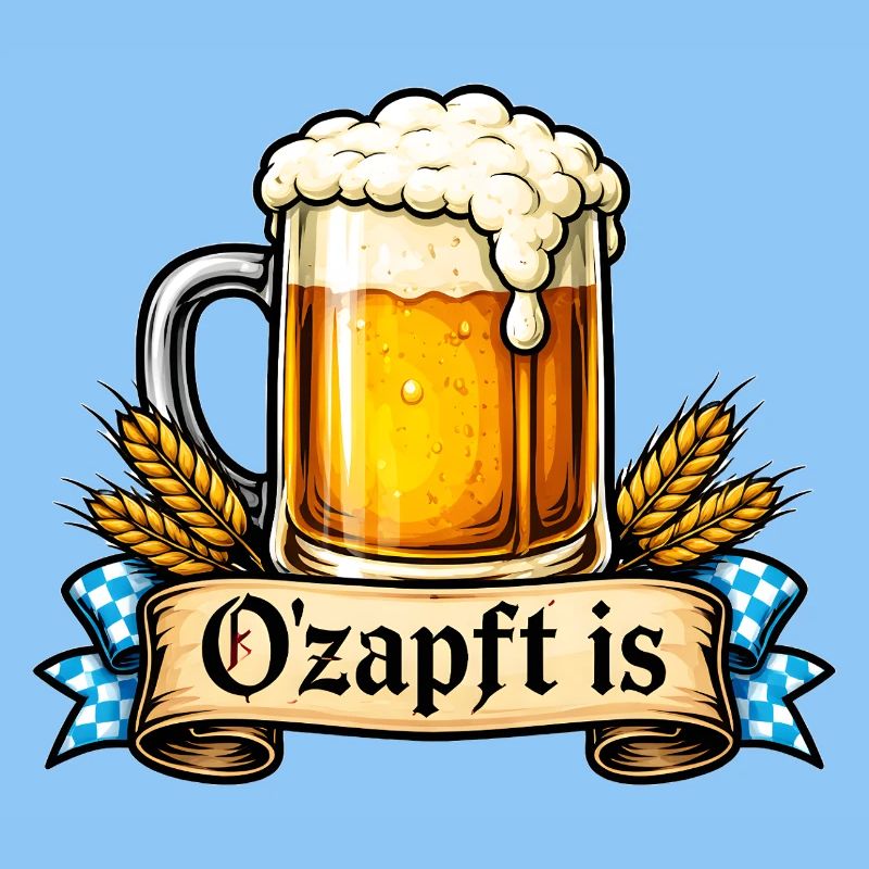 O'zapft is – Bavarian saying