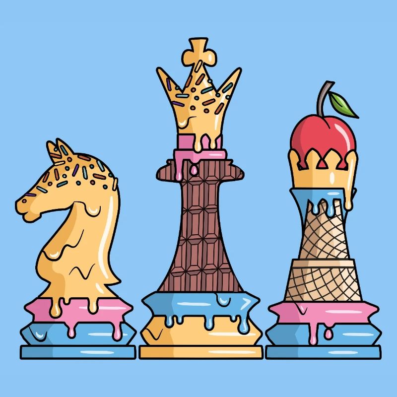 Pièces d’échecs Glace Jeu d’échecs Enfants Échecs
