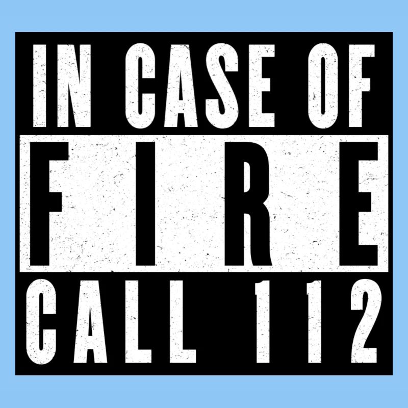 Feueralarm Notruf Design