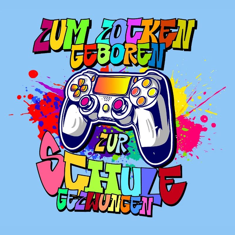 Graffiti Controller Neonfarben progamer