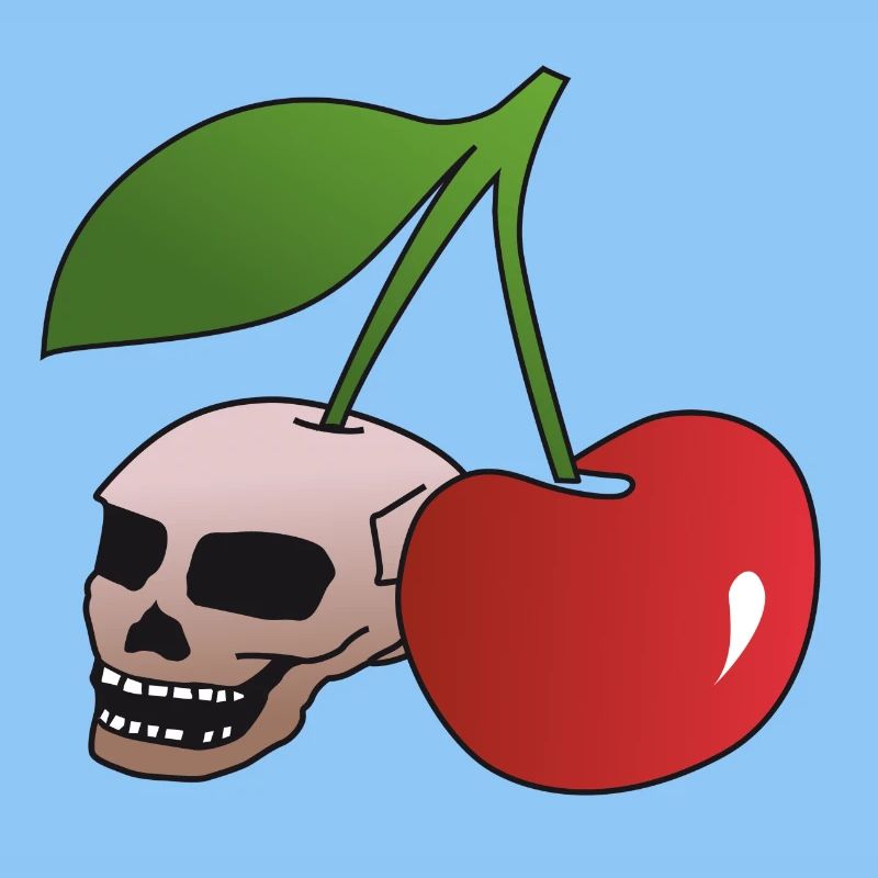 Crâne cerise