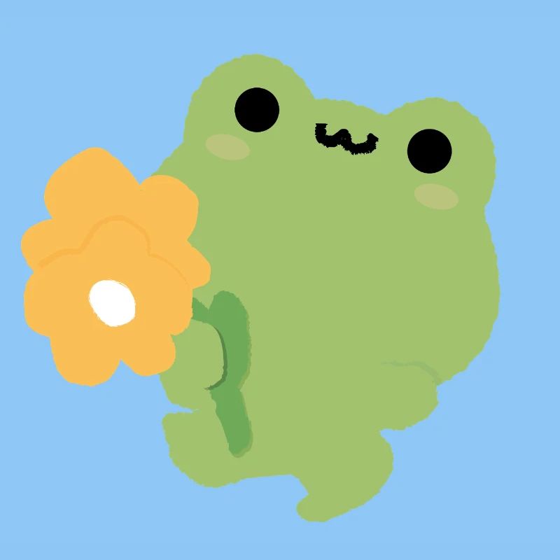 Romantic frog