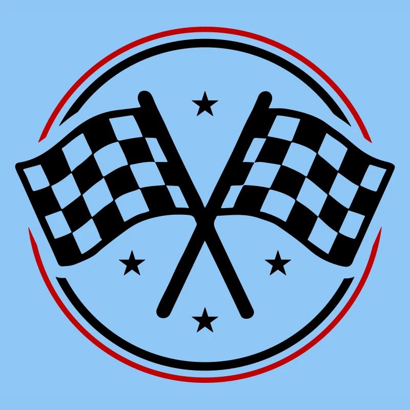 Drapeau de course à damier