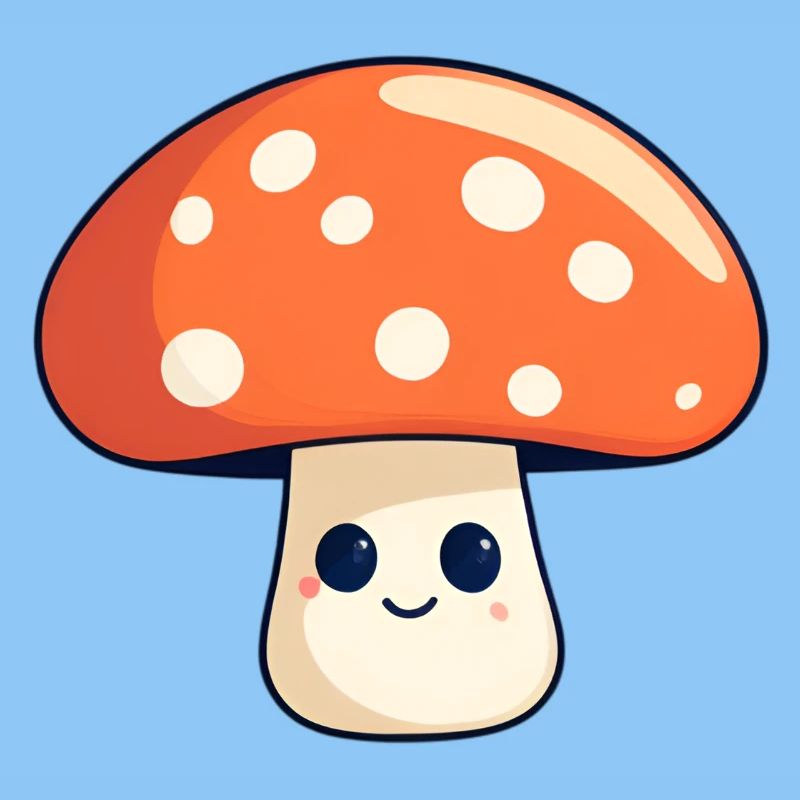 Champignon ami Illustration d’automne