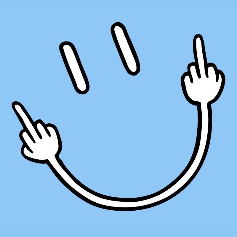 Mittelfinger-Geste