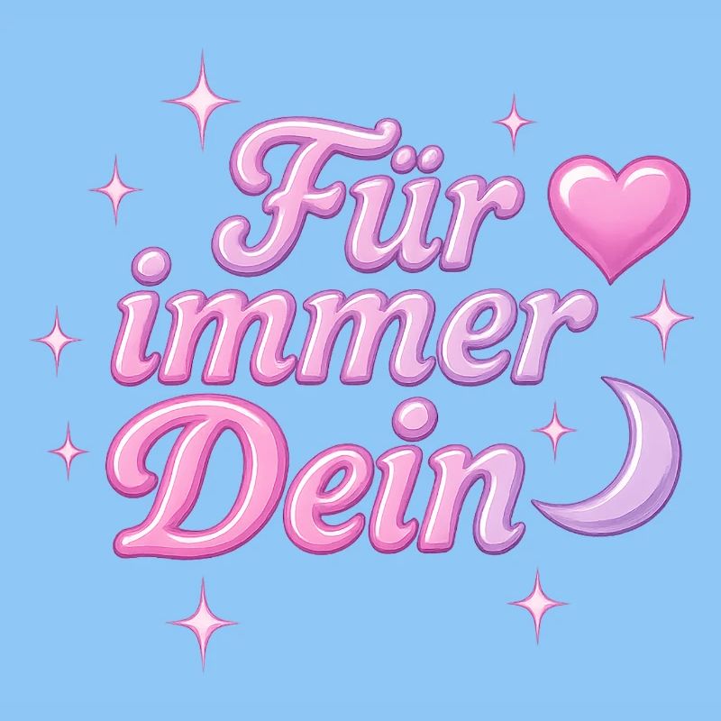 für immer dein / y2k design