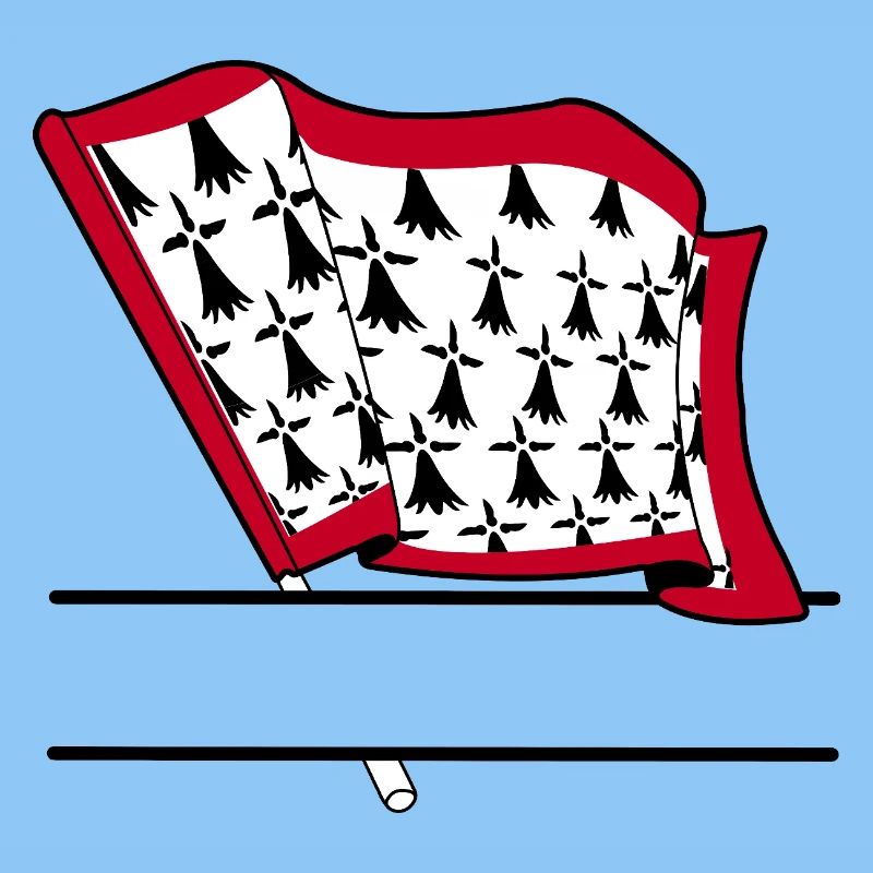 Espace textuel du drapeau Limousin