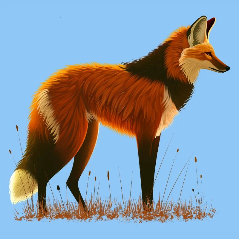 Maned wolf