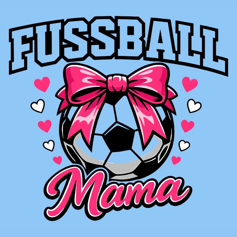 Fussball Mama Süß Niedlich Geschenk