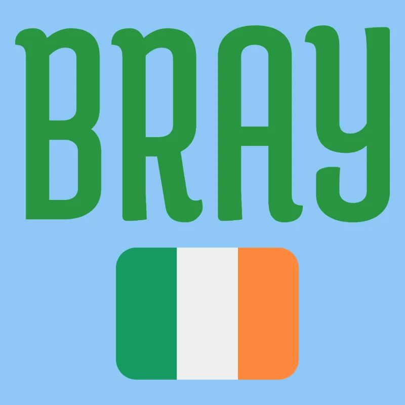 Drapeau d’Irlande de Bray