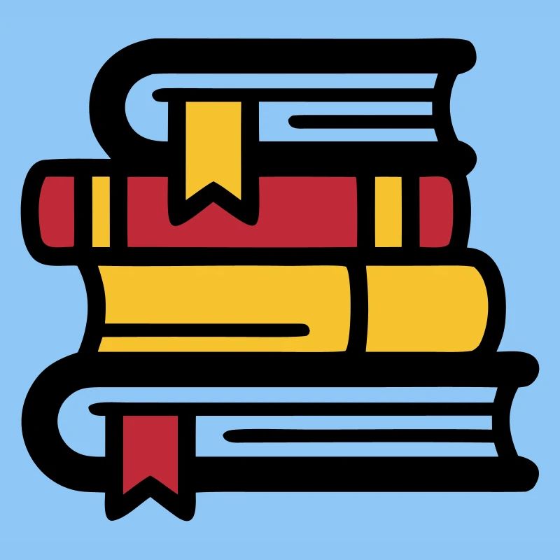 Book Stack Reading BookTok Colorful