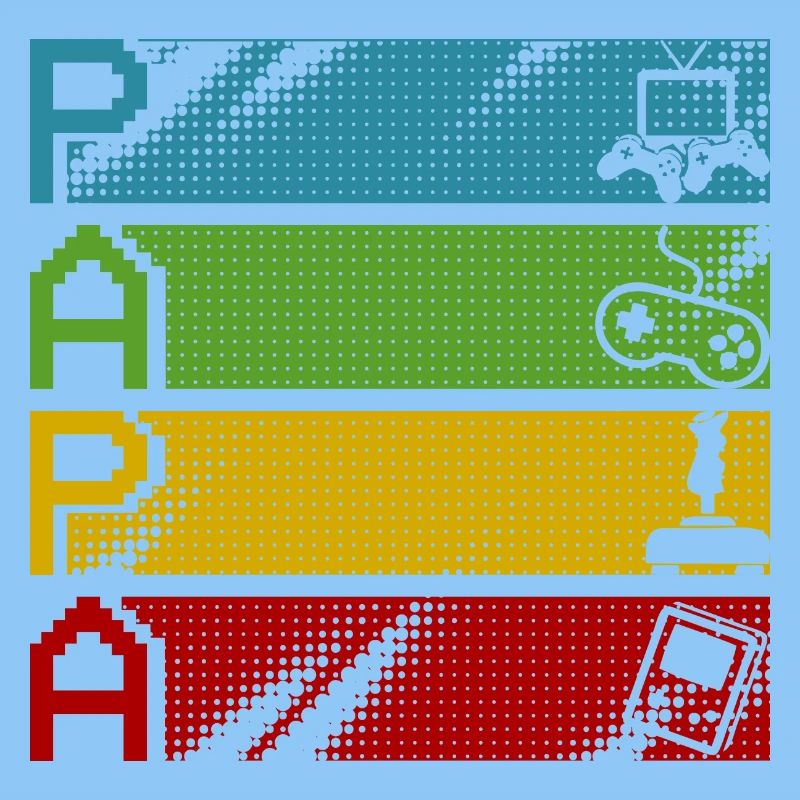 Retro Gamers Pixel Multicolor