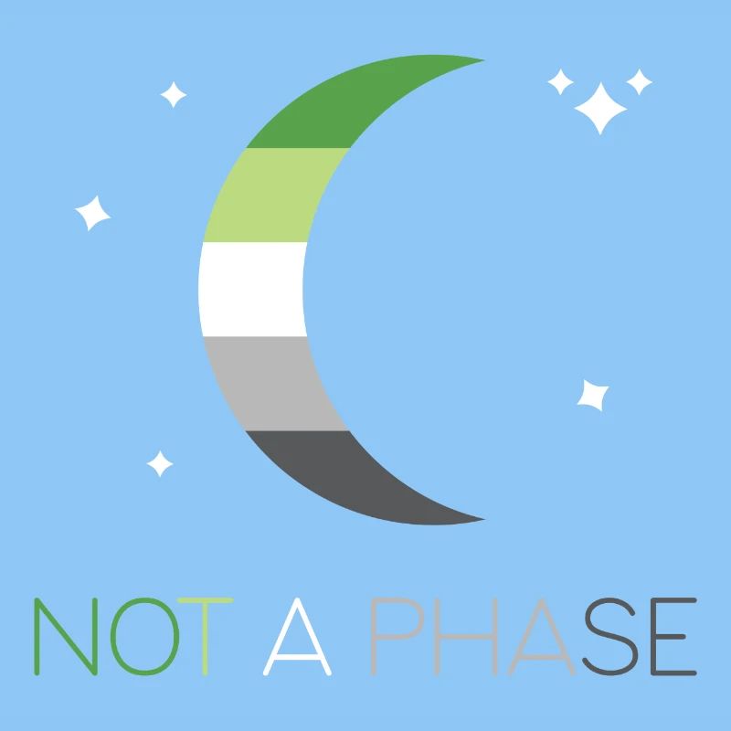 LGBTQ Pride Month - Not a Phase - Aromantic