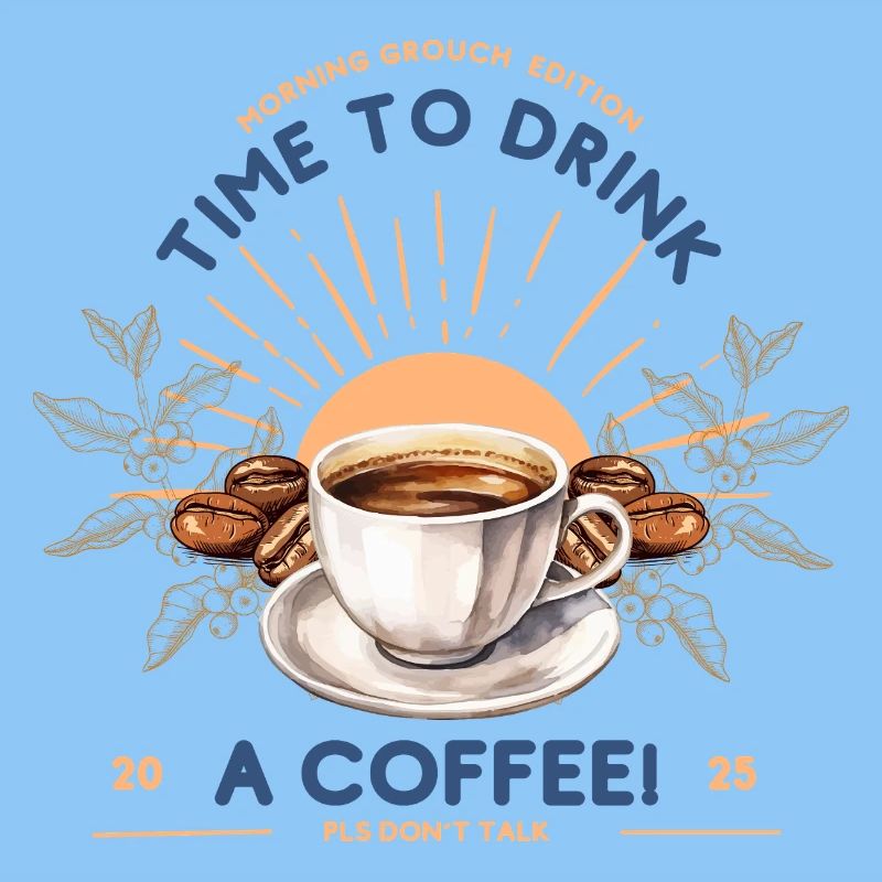 Il est temps de boire du café – Ne pas déranger