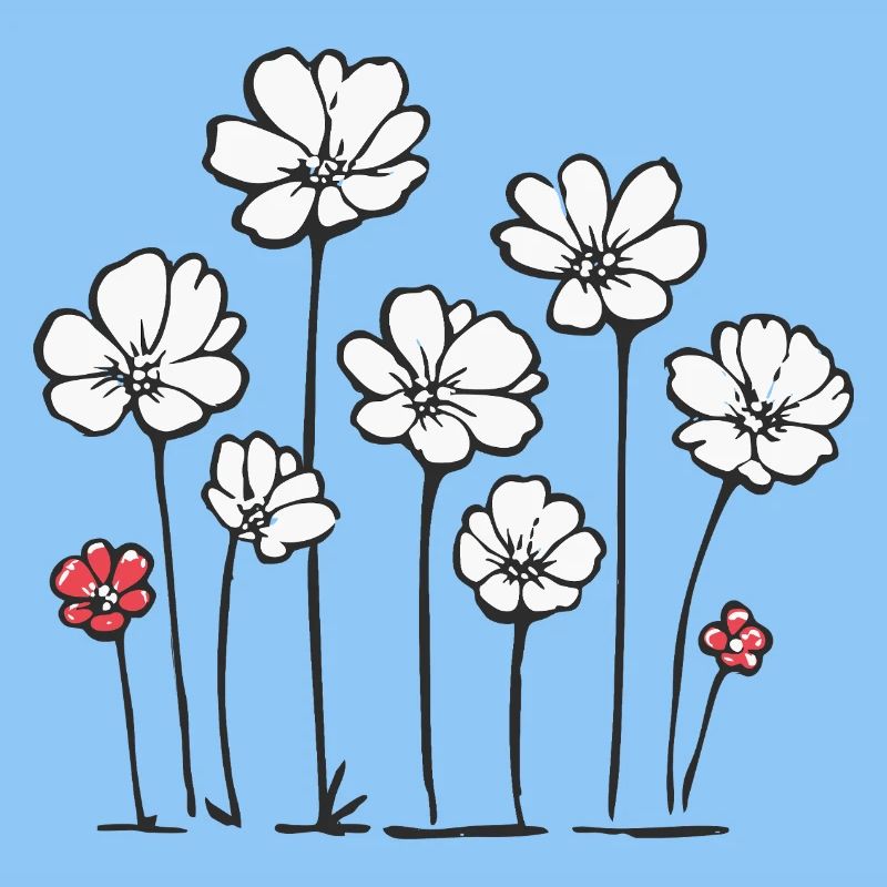 Delicate Wildflower Pattern