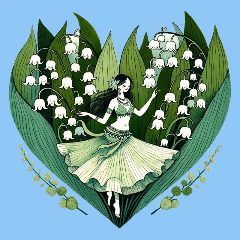 Lily Vale danseuse dans Heart Bloom