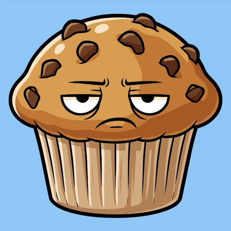 Grim Muffin Face