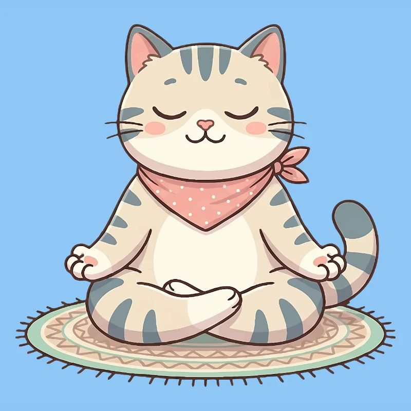 Zen-Katzen-Meditation
