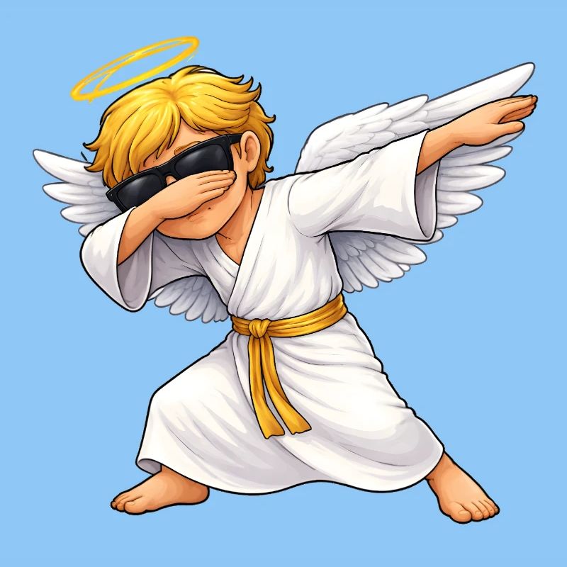 Dabbing Engel
