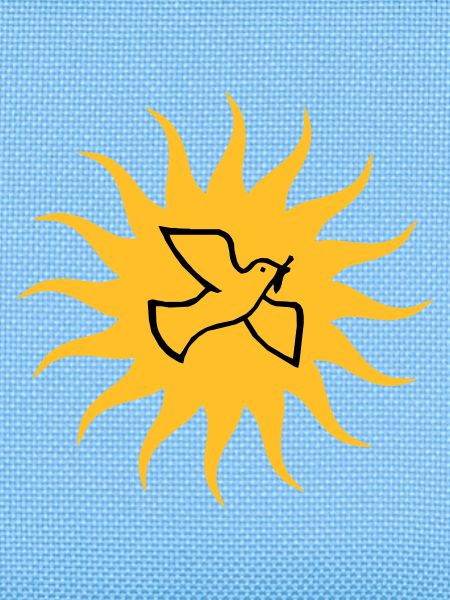Dove of peace Sun
