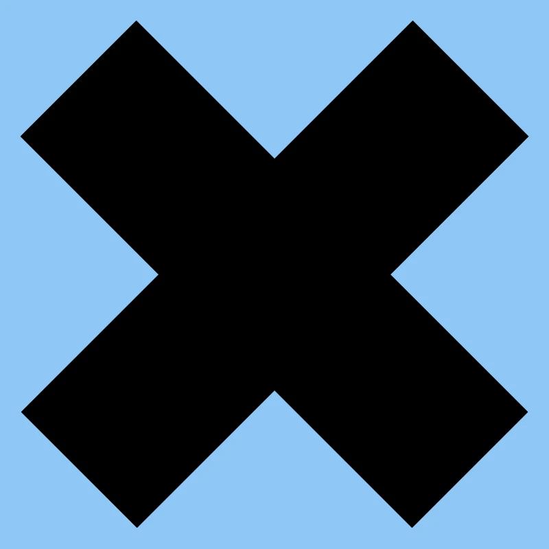 X - Simple Cross