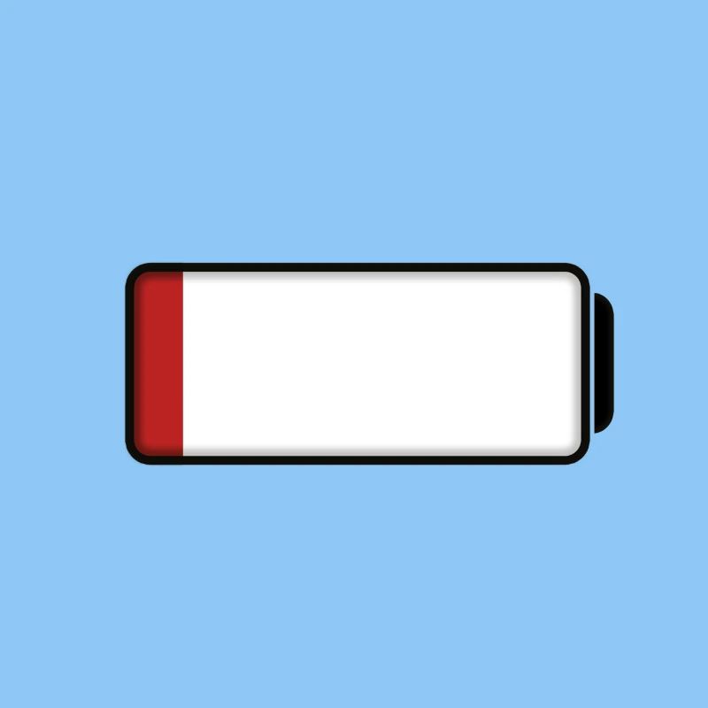 Battery (low / empty - 10%)