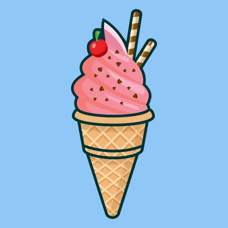 Eiscreme, Eis, Sommer, Sonne