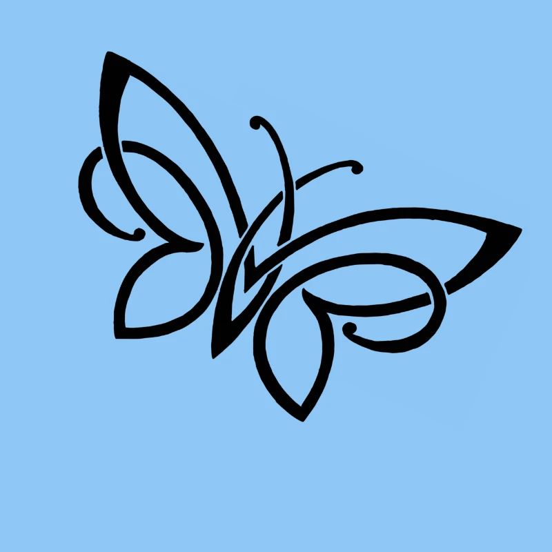simple butterfly
