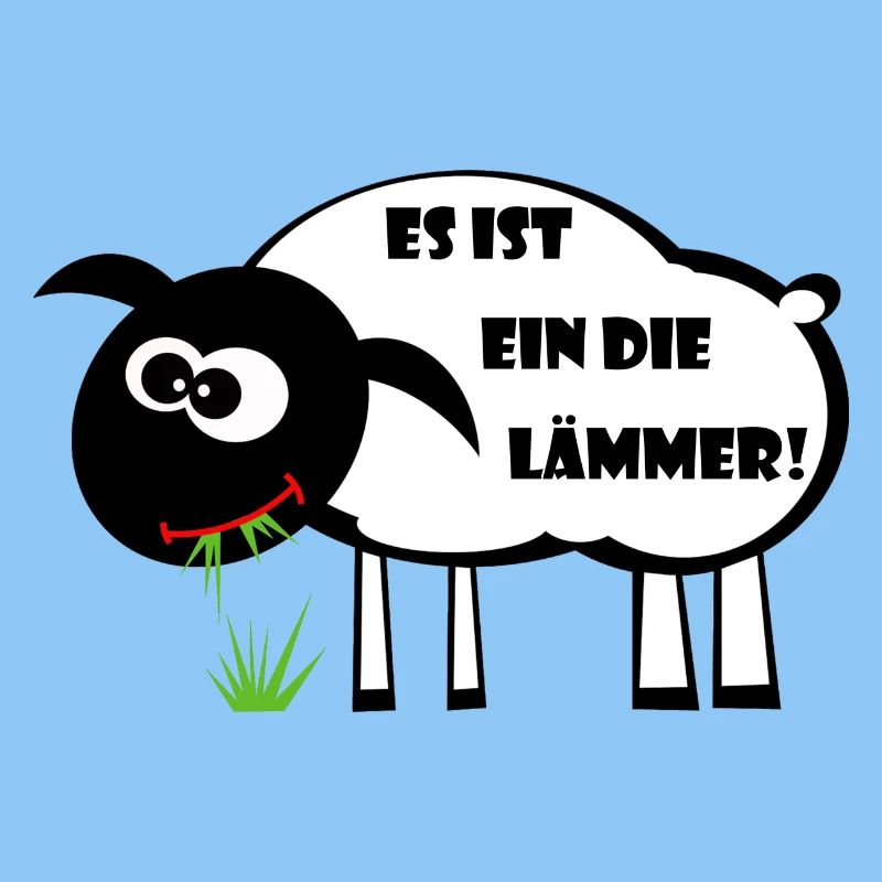 Es ist ein Dilemma! Lamm Geschenkidee