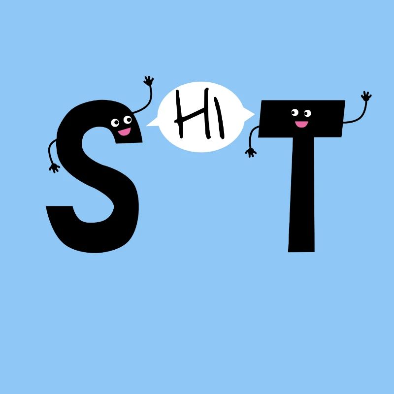 Shit Buchstaben