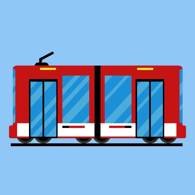 Tram Straßenbahn Zug