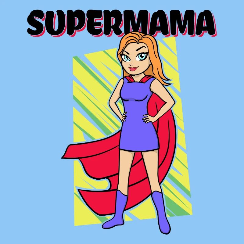 Supermama Beste Mutter Muttertag Statement Mama