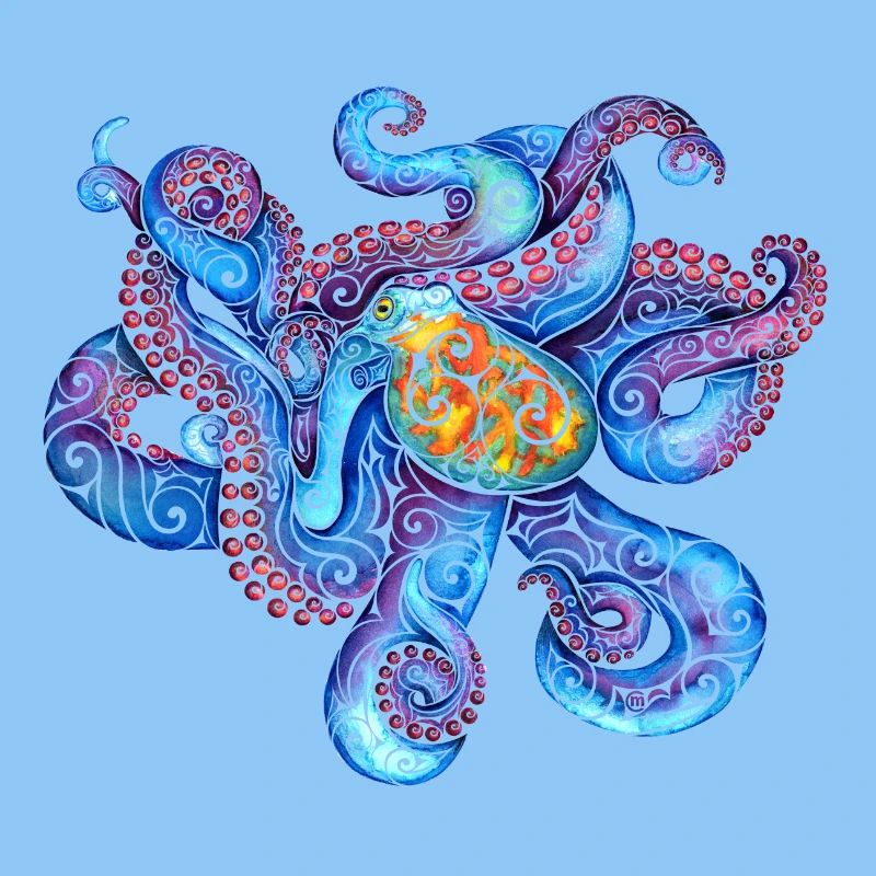 Swirly Octopus