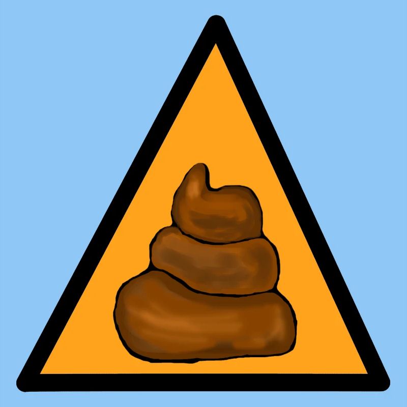 Caution shit