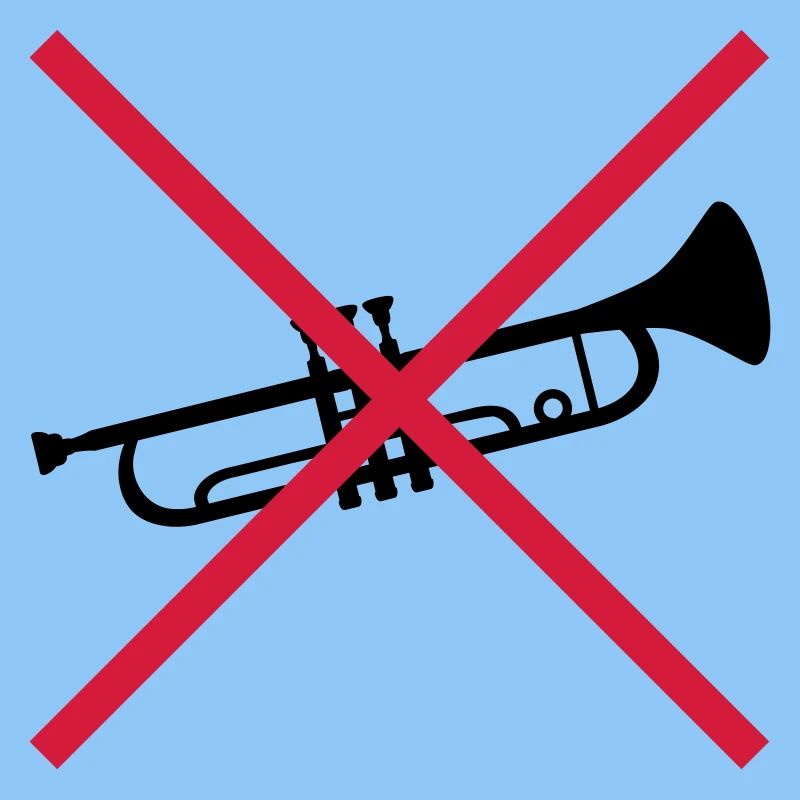 Trompette Bouclier Interdit