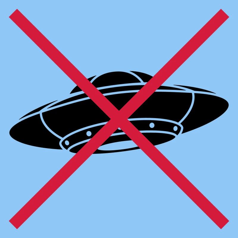 No UFOs Forbidden Shield